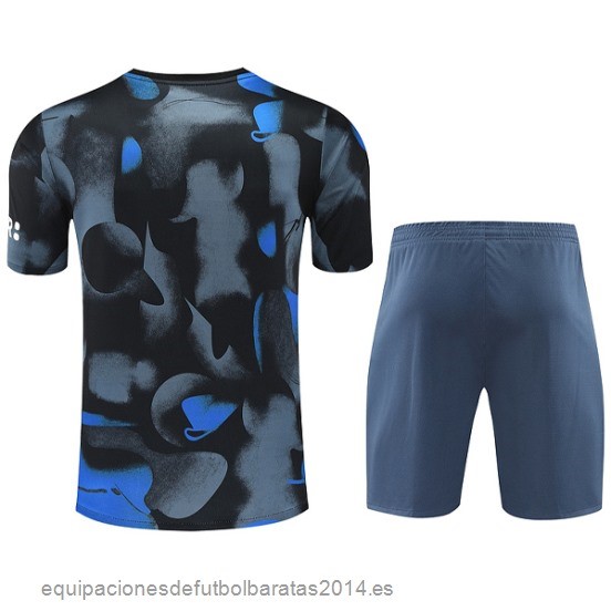 Nuevo Entrenamiento Conjunto Completo Inter Milan 24/25 Azul Gris Baratas